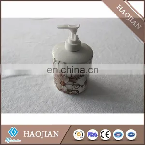 Sublimation Ceramic Soap Dispenser With White Plastic Water Pump thumbnail-4