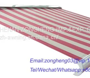 2017 Newest Full Cassette Retractable Awning With Motor thumbnail-2