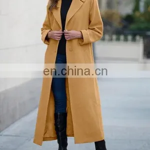Top Grade New Fashion Lady Winter Trench Wool Coat thumbnail-3