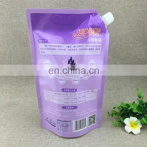 Factory Cheap Price 1.38kg Laundry Packaging Bag With Spout,stand up Spout Pouch With Hang Hole thumbnail-2