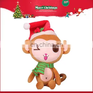 2016 Christmas Stuffed Animal Plush Monkey Toys Dolls thumbnail-2