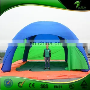 Double Layer Blue 5m Inflatable Bubble Tent For Activity Promotion thumbnail-1