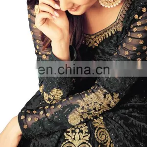 New Engagement Wear Heavy Embroidery Anarkali Suits 2018 (Semi-Stitched) thumbnail-2