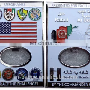 Custom Square Metal Navy Souvenir Coin/3D Army Challenge Coin for USA, Military Square Challenge/collection 3D Coin thumbnail-1