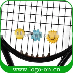 Silicon Tennis Racquet Dampeners Shock Absorbers Competitive Price Printed Cusomized Logo thumbnail-2