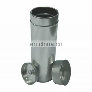 Plain Round Tea Packaging Tin Box With Inner Cap thumbnail-2