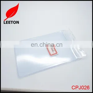 Good Quality Plastic PVC Zip Lock ID Card Badge Holder thumbnail-5