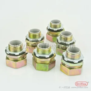 G THREAD LIQUID TIGHT METAL STRAIGHT CONDUIT CONNECTOR thumbnail-2