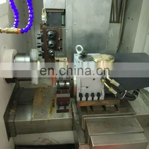 H50 China Cheap Horizontal Metal 3 Axis 4 Aixs Cnc Lathe With Live Tool thumbnail-7