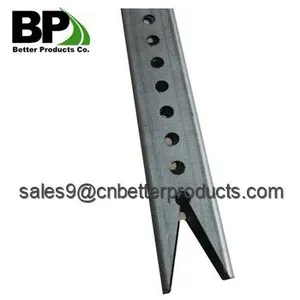 Welding T Shape Top Quality Galvanized Square Sign Post thumbnail-3