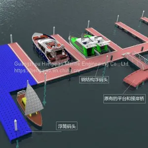 General Contracting for Design, Construction and Construction of Floating Aluminum Alloy Aquatic Buildings thumbnail-3
