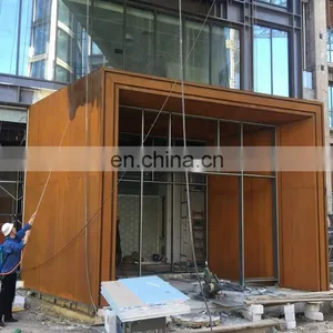 Interior & Exterior Corten Steel Wall Panel 1mm Thick Facade Corten thumbnail-6
