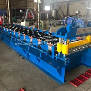 Low Price Full Automatic Trapezoidal Roofing Panel Sheet Roll Forming Machine thumbnail-4
