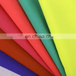 Colorful Microfiber 100% Polyester 75d*150d Peach Skin Fabric Soft Shell Best Clothing Fabric for Beach Shorts, Garment thumbnail-1