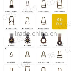 No.5 Plating And Painted Zipper Pullers Design Make in China thumbnail-1