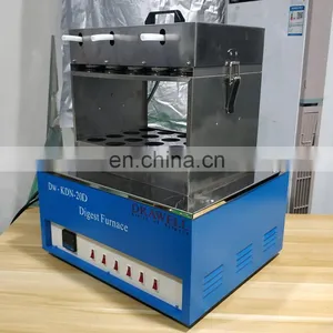 DW-ATN-100 Hot Sale Semi Automatic Kjeldahl Nitrogen Analyzer With Furance thumbnail-5