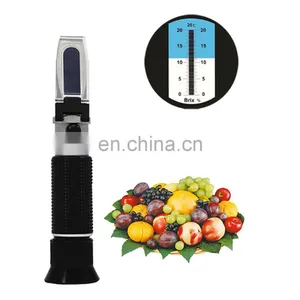 Handheld Digital Brix Refractometer Fruits Cutting Fluid Refractometer 0-20% Brix thumbnail-2
