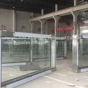 Manufacture of Intelligent Bus Platform Light Box for Public Sharing Power Bank Bus Shelter Platform thumbnail-2