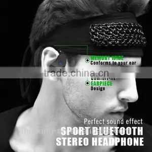 Noise Cancelling Sport Bluetooth Earphones Headphones thumbnail-1
