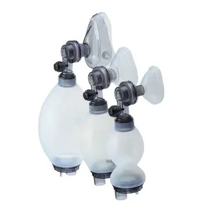 High Quality CE Silicone Medical Manual Resuscitator Ambu Bag thumbnail-1
