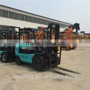 China Made Manual Forklift Manual Pallet Stacker Diesel Forklift for Sale thumbnail-6
