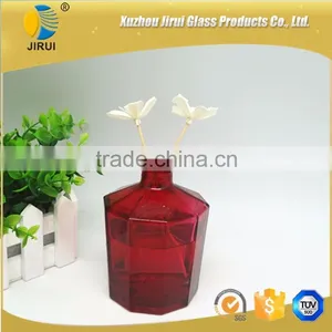 280ml Red Reed Diffuser Glass Bottle With Cork thumbnail-1