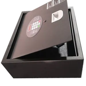 Keyless Flat Keypad Password Top Open Up Open Hotel In Room Safe thumbnail-2