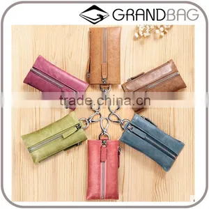 Hot Sell Handmade Genuine Leather Key Holder, Practical Leather Smart Key Holder, Car Key Case thumbnail-1