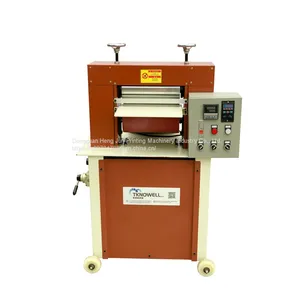 Drum Type Leather Ironing Machine Hydraulic Drum Webbing Ironing Machine Hydraulic Leather Calender Ironing Equipment thumbnail-3