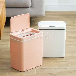Automatic Large Capacity Household Kitchen Toilet With Lid Garbage Bin thumbnail-2
