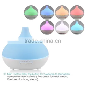 Air Purifier Humidifier Ultrasonic Aromatherapy Aroma Diffuser 4 Time Modes Setting 7 Changing LED Color thumbnail-5