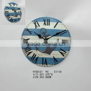 Cheap Friendly Metal Round Wall Clock for Home and Wall Decor thumbnail-1
