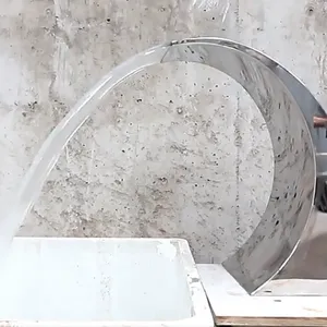 Hot Sale Item Stainless Steel Waterfall Swimming Pool/Garden Decoration Water Curtain Spray Water Fountain thumbnail-1