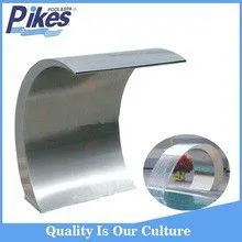 Factory Wholesale Arc Hook and Stainless Steel Waterfall Fountain Water Curtain Decoration Swimming Pool Fountain Waterfall thumbnail-6