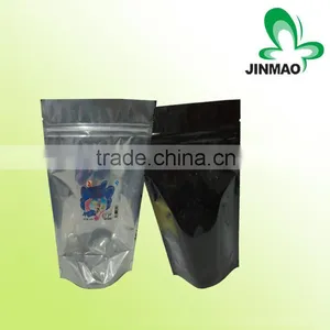 Transparent Stand up Zipper Bags With Valve thumbnail-1