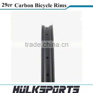 29er MTB Bicycle Rim Full Carbon Tubuless Bicycle Carbon Rims 29 Inch Mtb Bike Carbon Rims thumbnail-3