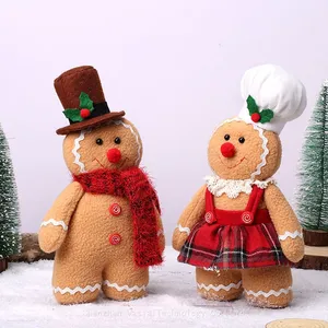 European-American Gingerbread Decor - Wholesale Stuffed Dolls for Christmas Retail & Party Supplies thumbnail-1