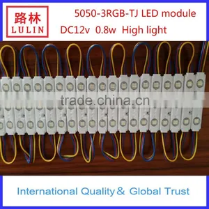 Factory Outlet 5050-3RGB-TJ LED Module DC12v 0.8w High Light thumbnail-4