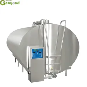 Horizontal Fresh Milk Refrigerator Cold Tank Direct Cooling Storage Tank thumbnail-1