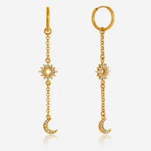 Exaggerated Hip Hop Style Drop Oil Flower Stud Earrings - Custom Jewelry thumbnail-4