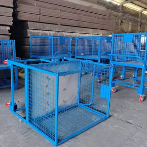 Anti-Collision Stove Cover Workpiece Circulation Cart for Production Line thumbnail-3