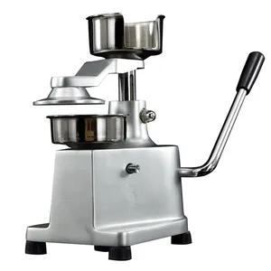 MO-QDMECH Manual Burger Patty Maker Stainless Steel Rl0171 Hamburger Patty Press Machine 10cm 13cm 15cm Size thumbnail-2