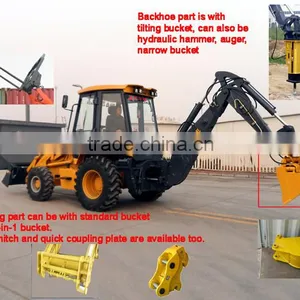Supply XD850 Mini Backhoe Loader for Sale Made in China Backhoe Loader 3cx thumbnail-1