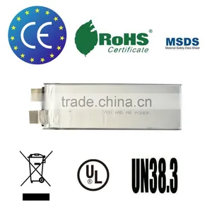Rechargeable Lithium Polymer Lipo Battery 5200mAh 3.7V thumbnail-1