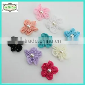 High Quality 5cm Ribbon Flowers Making Plum Blossom thumbnail-1