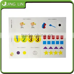 Customized Printing Self Adhesive Mirror Number Sticker thumbnail-1
