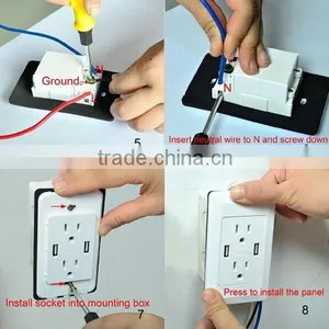 Receptacle Power Outlet Electrical Accessories Household Product thumbnail-4