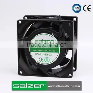 SALZER PD80B-220 80X80X25mm Series AC Axial Flow Fans ( TUV, CE Certificate ) thumbnail-1