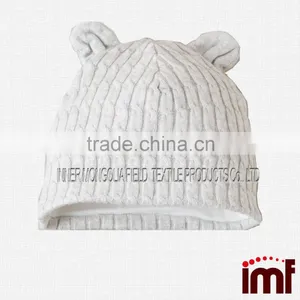 Cashmere Baby Bonnet Hats thumbnail-1