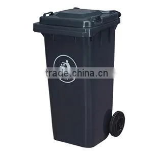 OUTDOOR PLASTIC DUSTBIN 120L thumbnail-1